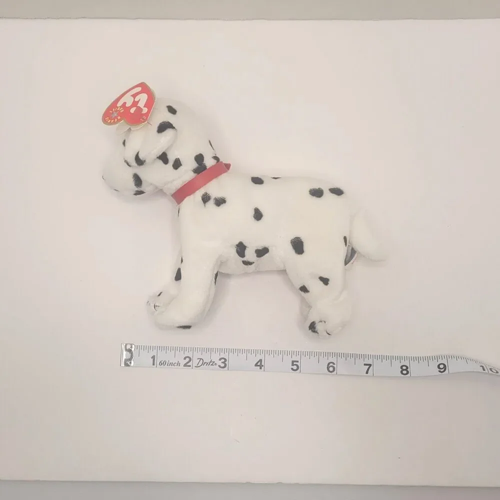 Ty Beanie Baby Rescue FDNY Dalmatian Dog 2001
